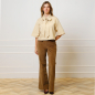 Preview: Schluppenbluse in Sandbeige